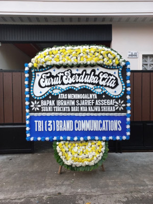 Papan Bunga Duka di Limboto Barat